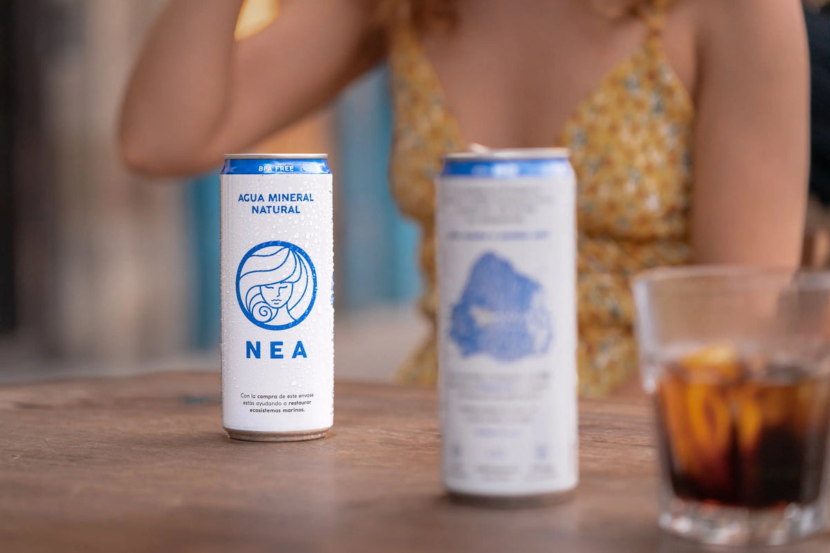 canned water for events