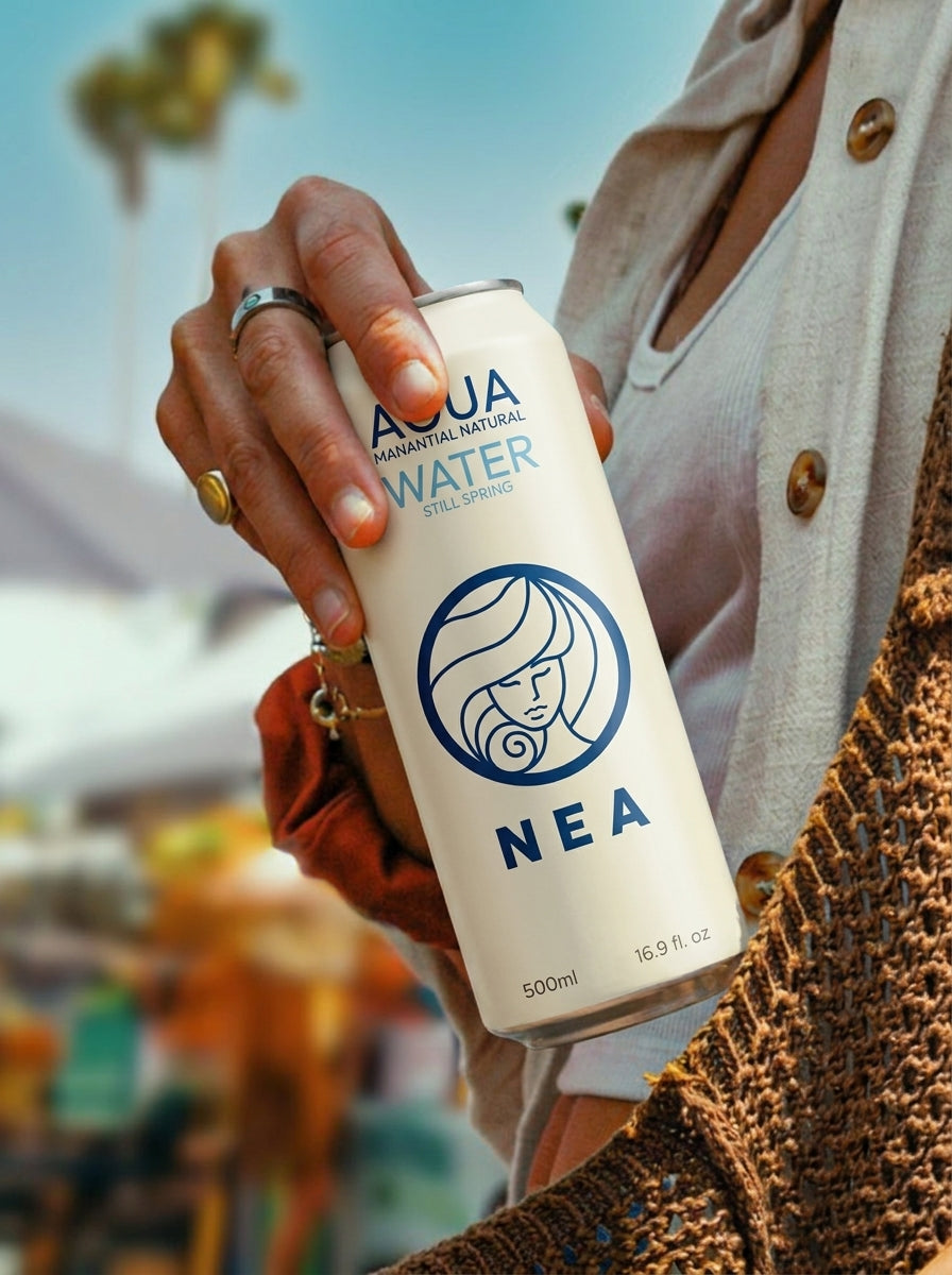 NEA Spring Water in Cans — 16.9 fl oz 12-Pack | Recyclable